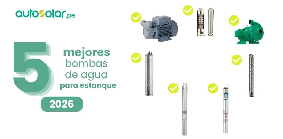 5 mejores bombas de agua para estanque 2026 5 mejores bombas de agua para estanque 2026