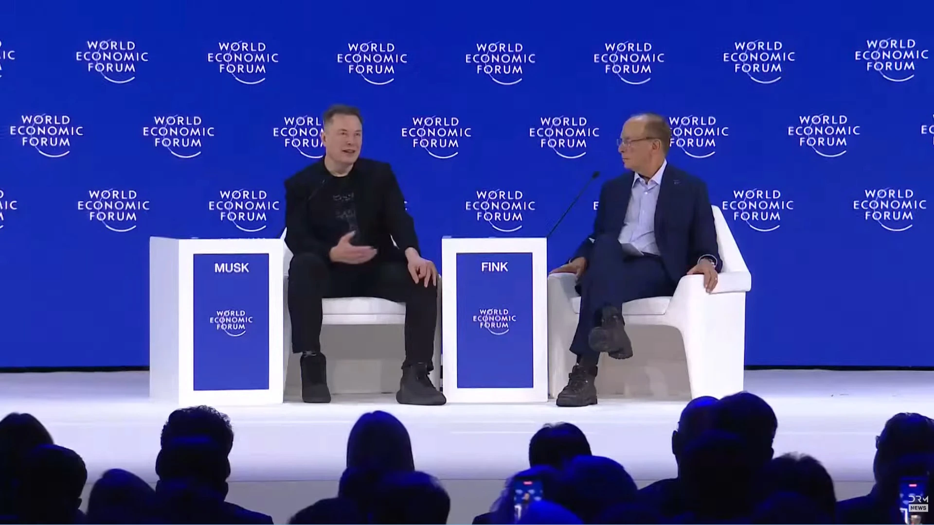 Elon Musk en el World Economic Forum