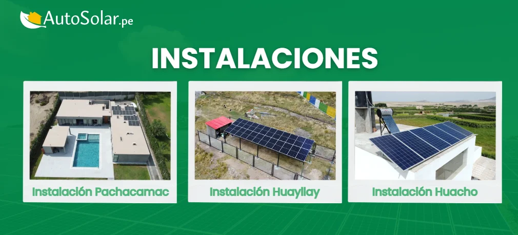 instalaciones realizadas por autosolar peru