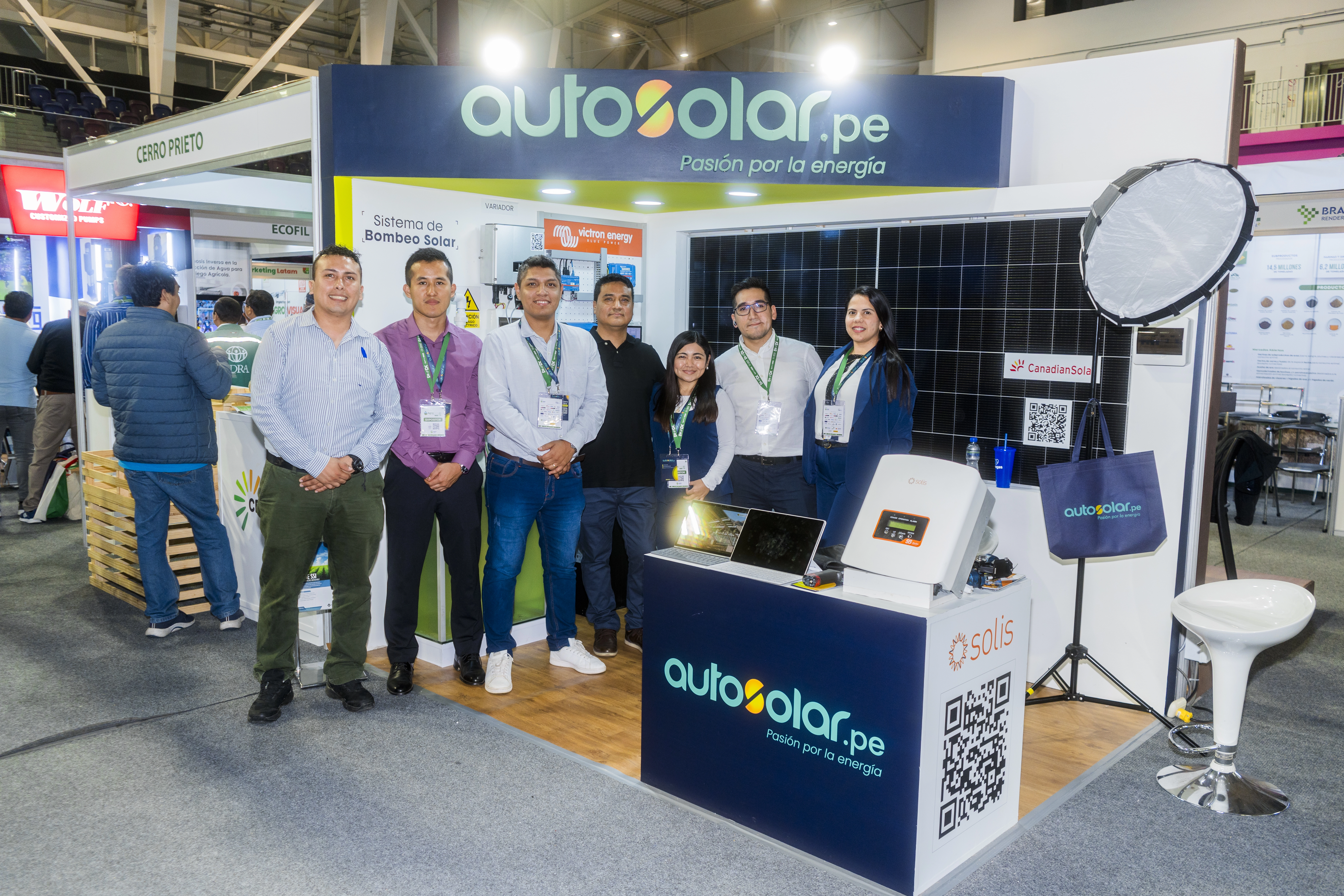 Stand de AutoSolar Perú en AgroFest 2026