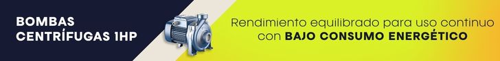 bombas centrífugas 1hp para bajo consumo energético