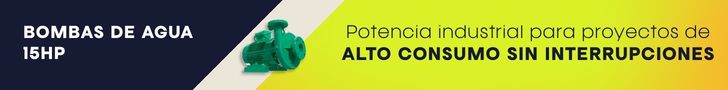 bombas de agua 15hp de alto consumo sin interrupciones