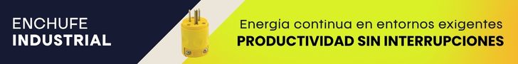 Enchufe industrial resistente y seguro