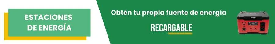 Estación de energía: Obtén tu propia fuente de energía recargable