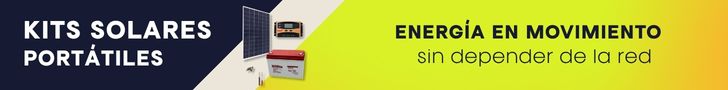 kit solar portatil para energía autónoma en cualquier lugar