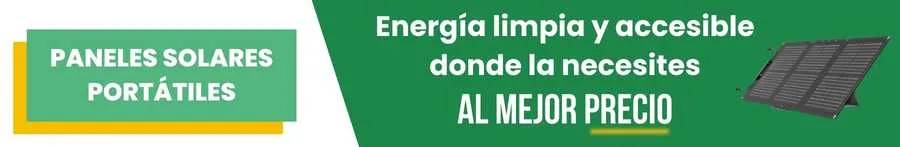 Paneles solares portátiles: Energía limpia y accesible donde la necesites al mejor precio