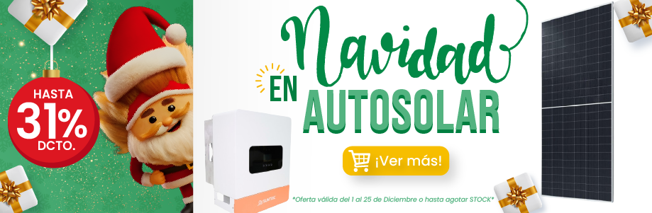 Navidad en Autosolar hasta 31% de descuento