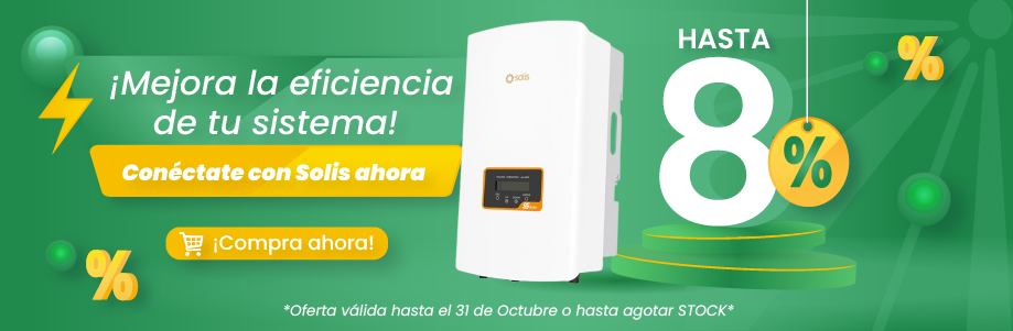 Ingreso inversores interconexión Solis hasta 8% de descuento