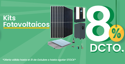 Kits Fotovoltaicos hasta con el 9% de descuento