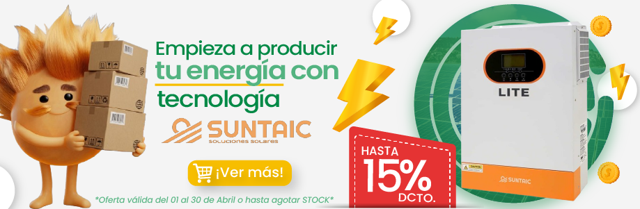 Empieza a producir tu propia energía con hasta un 15% de descuento