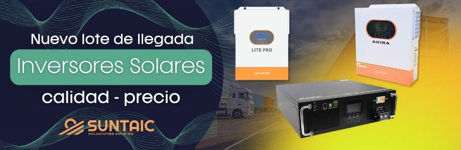 Nuevo lote de Tecnología de Inversores suntaic