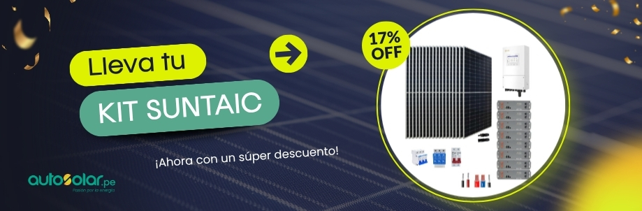 Kits con Inversores Solis y Suntaic en ofertas de aniversario 