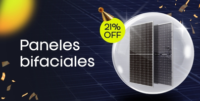 Tecnología Paneles Solares Bifaciales con hasta 21% de descuento Tecnología Paneles Solares Bifaciales con hasta 21% de descuento