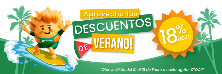 Llego el verano y con el los mejores descuentos en autosolar