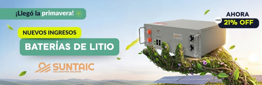 Primavera con batería Suntaic