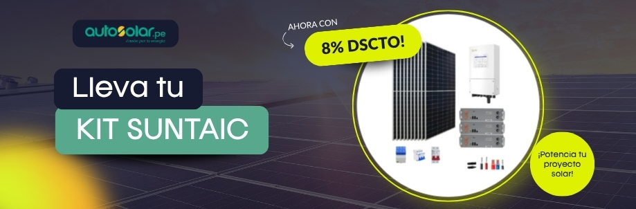 Kits con Inversores Solis y Suntaic en Oferta