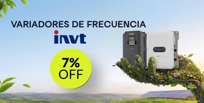Variadores INVT con hasta 7% de descuento 
